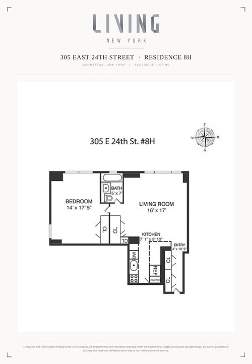 8h-305 E 24th St, New York, NY, 10010-4024 | Card Image