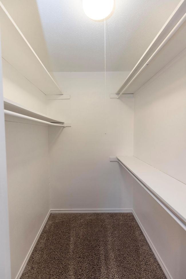 Walk in closet with carpet floors | Image 16