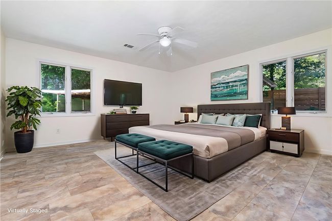 Virtually Staged Primary Bedroom | Image 15
