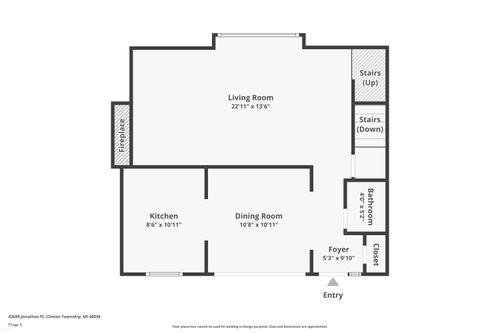 42699 Jonathan Pl, Clinton Township, MI, 48038-1751 | Card Image