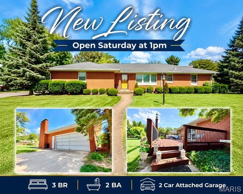 3215 Morkel Dr, Godfrey, IL, 62035-1842 | Card Image