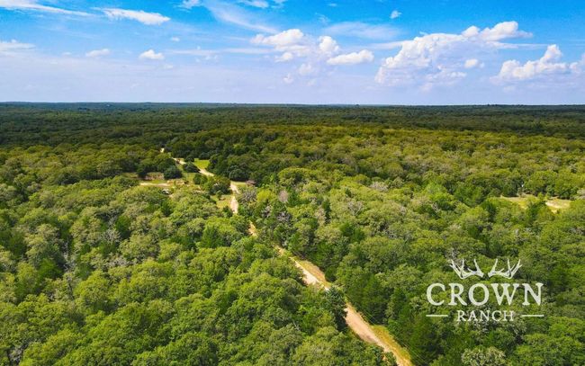 Aerial overview of property's location featuring a heavily wooded area | Image 9