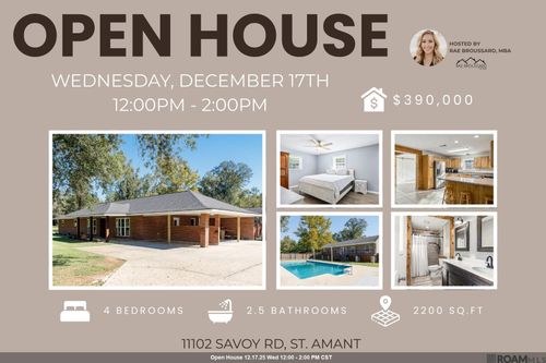 11102 Savoy Rd, Saint Amant, LA, 70774-4004 | Card Image