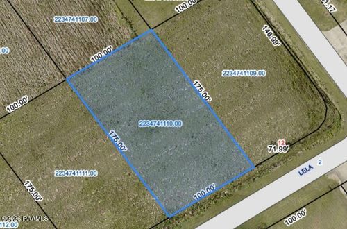 1444 Lela Lane (Lot 13), Franklin, LA, 70538 | Card Image