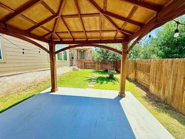 View of patio with a gazebo | Image 34
