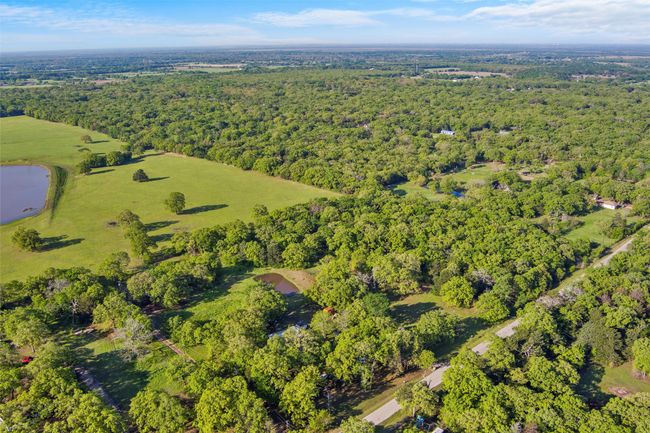 Aerial view featuring a water view and a view of trees | Image 37