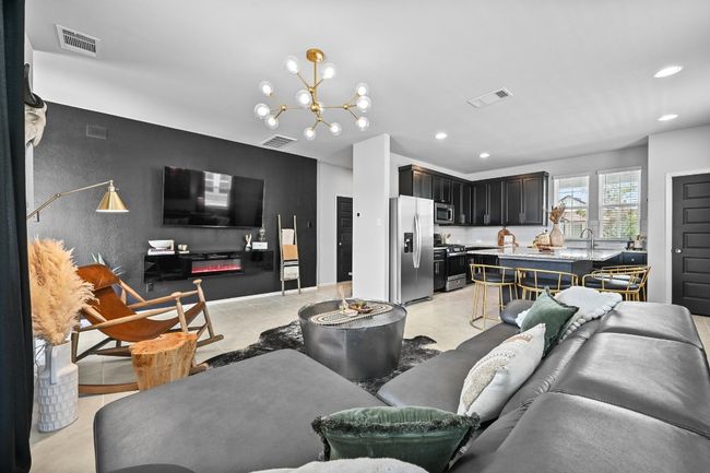 Built-in entertainment center conveys with home. | Image 8