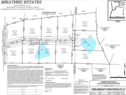 0 Lot 4 Mikathric Estates, Warrenton, MO, 63383 | Card Image