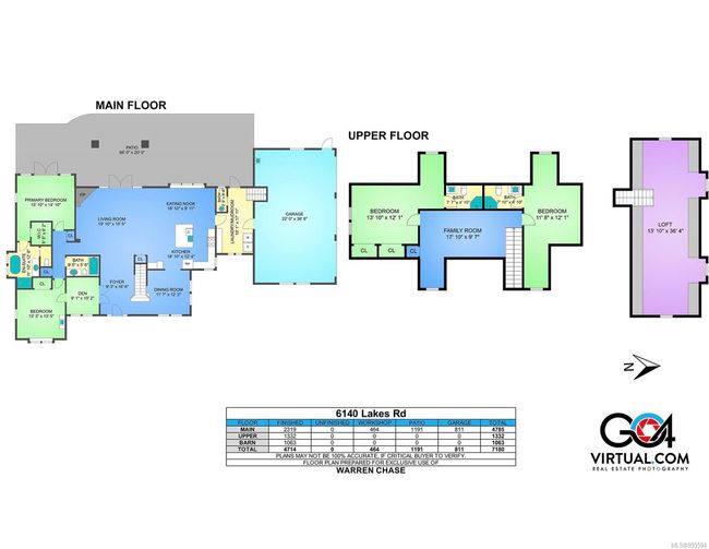 6140 Lakes Rd, House other with 5 bedrooms, 5 bathrooms and 4 parking in Duncan BC | Image 58