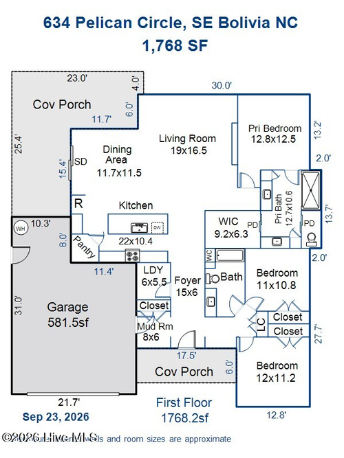 634 Pelican Cir Se, Bolivia, NC, 28422-8122 | Card Image