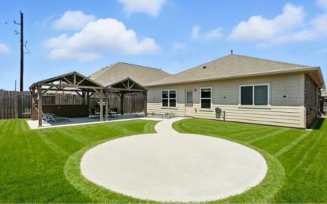 Backyard has cemented area for a above ground pool. Great for summer fun! | Image 23