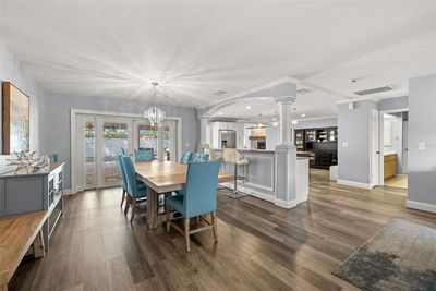 Formal Dining Room + Double French Doors | Image 3