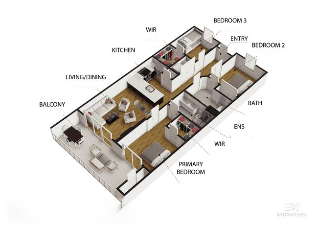3D Floor Plan | Image 43