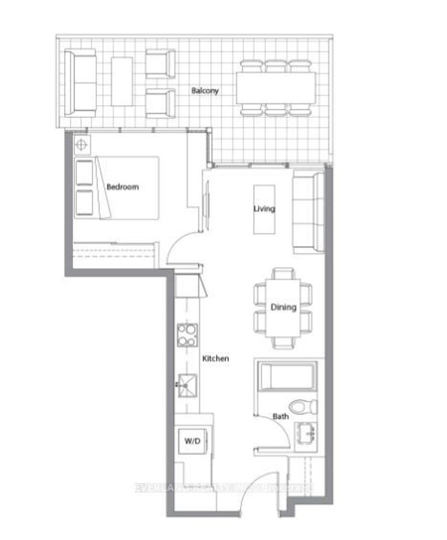 710 - 25 Mcmahon Dr, Condo with 1 bedrooms, 1 bathrooms and null parking in North York ON | Image 8