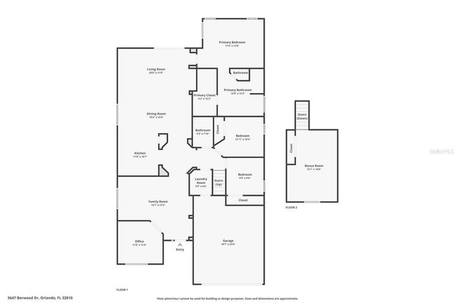 5647 Berwood Dr, House other with 3 bedrooms, 2 bathrooms and null parking in ORLANDO FL | Image 54
