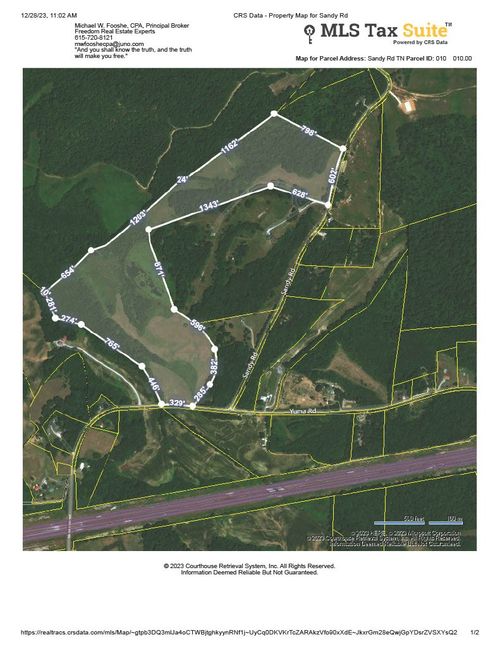 0 Sandy Rd, Yuma, TN, 38390 | Card Image