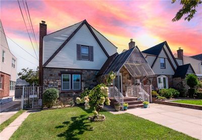 Beautiful Brick Stone Tudor Style | Image 1