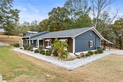 7375 Bear Mountain Road, House other with 4 bedrooms, 2 bathrooms and 9 parking in Dawsonville GA | Image 2