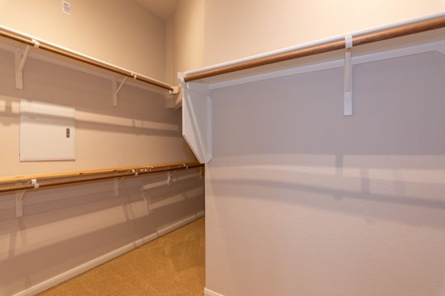 Walk in closet with carpet | Image 12