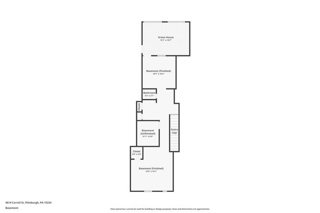 4614 Carroll St, House other with 2 bedrooms, 1 bathrooms and null parking in Bloomfield PA | Image 35