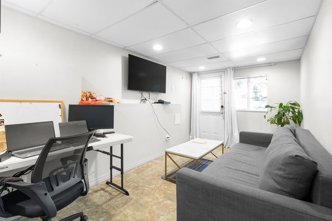 Office area featuring recessed lighting, a paneled ceiling, and baseboards | Image 27