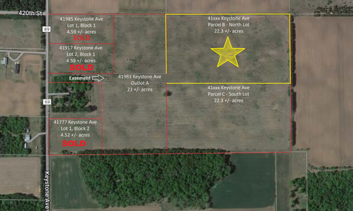 Parcel B Keystone Avenue, Sunrise Twp, MN, 55032 | Card Image