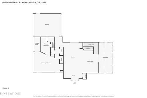647 Mannela Dr, Strawberry Plains, TN, 37871-1429 | Card Image