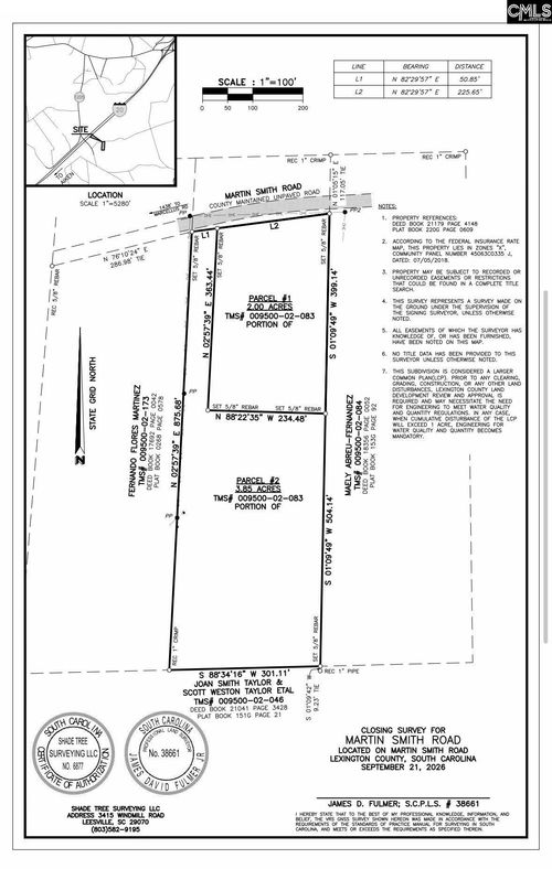 0 Martin Smith Rd, Leesville, SC, 29070 | Card Image