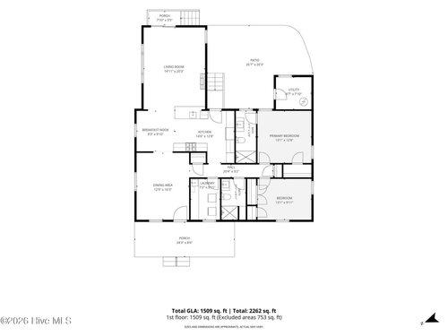 1302 Crest Dr, Aberdeen, NC, 28315-3212 | Card Image