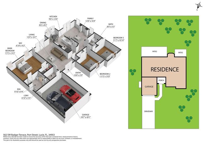 562 Sw Badger Ter, House other with 3 bedrooms, 2 bathrooms and null parking in Port St. Lucie FL | Image 40