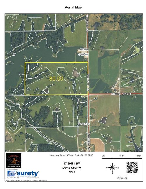 0000 Beechwood Avenue, Bloomfield, IA, 52537 | Card Image