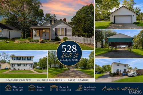 528, 530A&B Mill Street, Bethalto, IL, 62010 | Card Image