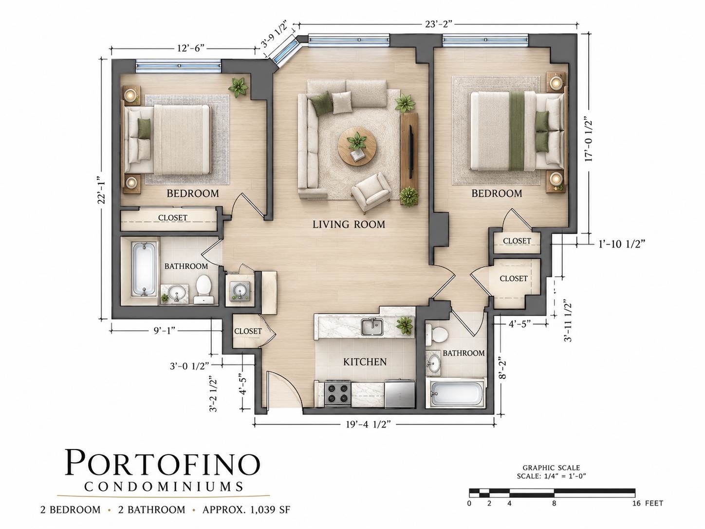 Residential Lease in JC, Downtown 3