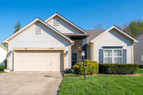 5874 Lost Oaks Dr, Carmel, IN, 46033-9574 | Card Image