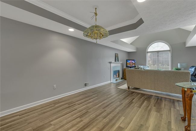 This photo is taken from the bar area. Such as great space for your dining table, chairs and hutch if needed. Plenty of space for you dining room furniture. | Image 8
