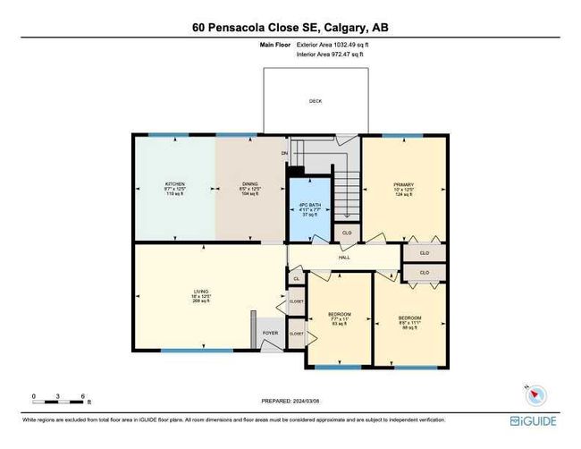 60 Pensacola Close Se, Home with 4 bedrooms, 2 bathrooms and 6 parking in Calgary AB | Image 39