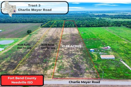 Tract 3 Charlie Meyer Rd, Damon, TX, 77430 | Card Image