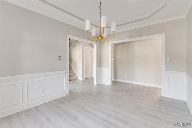 Dining room view from opposite corner (entryway to the foyer/hallway and kitchen) | Image 8