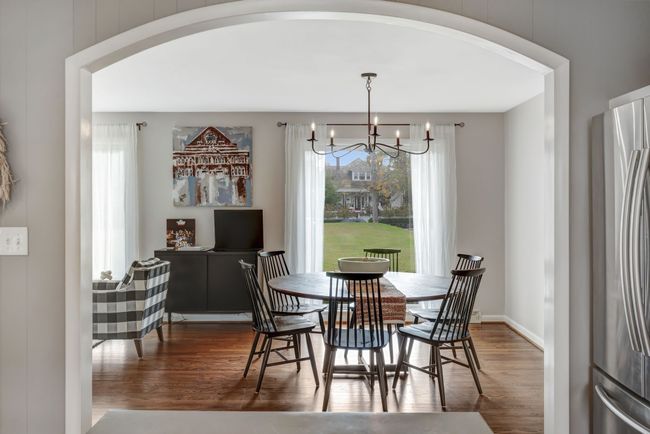 Wide Cased Opening leads you from the Dining/ Living areas into the Kitchen/ Den | Image 9