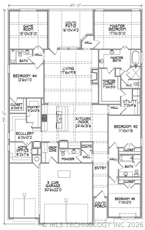 2703 W South Park Pl, Broken Arrow, OK, 74011-2139 | Card Image