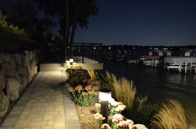 Evening Walkway to the Deck Over the Marina | Image 7