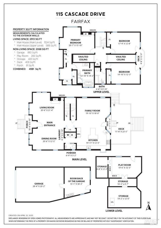 115 Cascade Dr, House other with 3 bedrooms, 3 bathrooms and 4 parking in Fairfax CA | Image 86