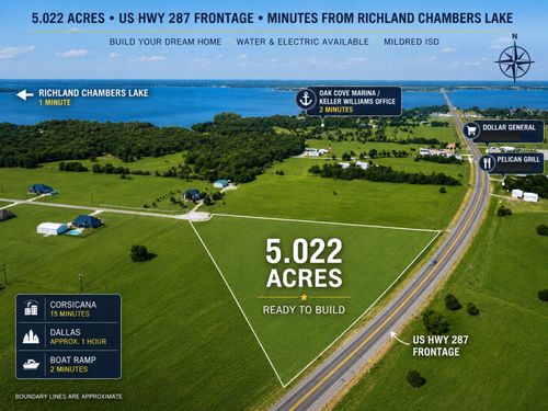 5.022 Acres Lot 287 Private Rd 3178, Corsicana, TX, 75109 | Card Image