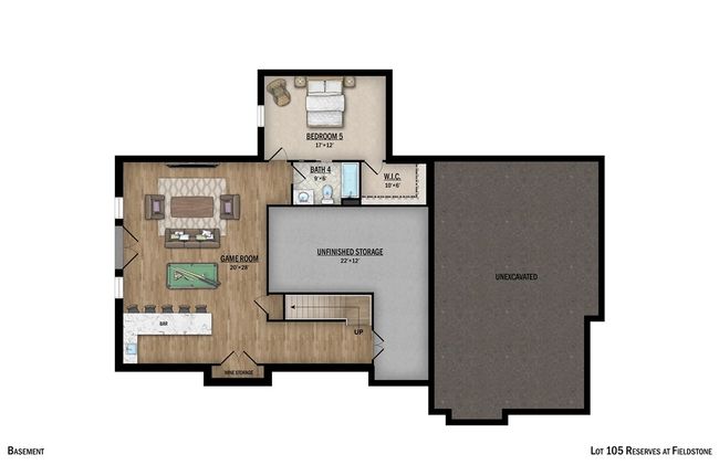 Finished Basement Floor Plan | Image 5