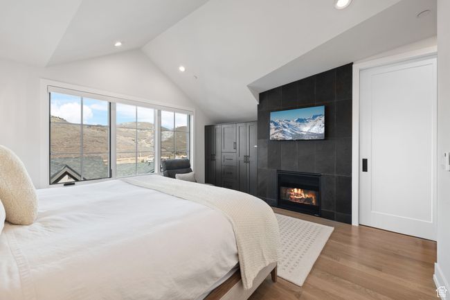 Primary bedroom gas fireplace | Image 29