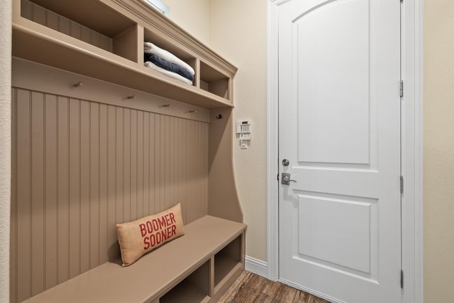 Mudroom featuring dark wood finished floors | Image 27
