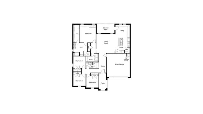 D.R. Horton's Dillon Floorplan - All Home and community information, including pricing, included features, terms, availability and amenities, are subject to change at any time without notice or obligation. All Drawings, pictures, photographs, video, square footages, floor plans, elevations, features, colors and sizes are approximate for illustration purposes only and will vary from the homes as built. | Image 40
