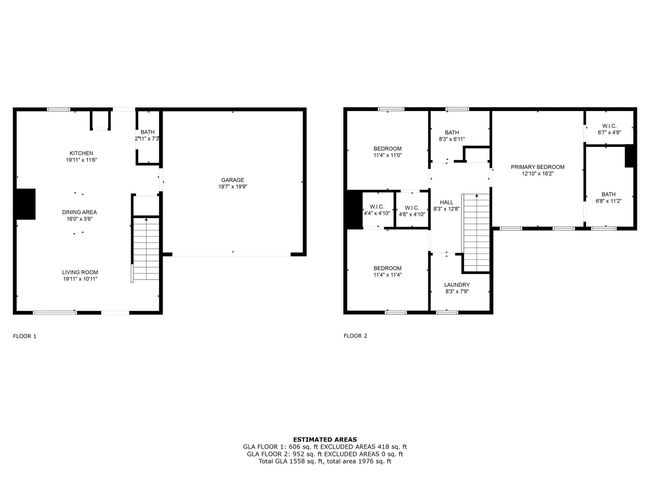 Floor Plans for both levels - do not take the measurements as 100% accurate | Image 27