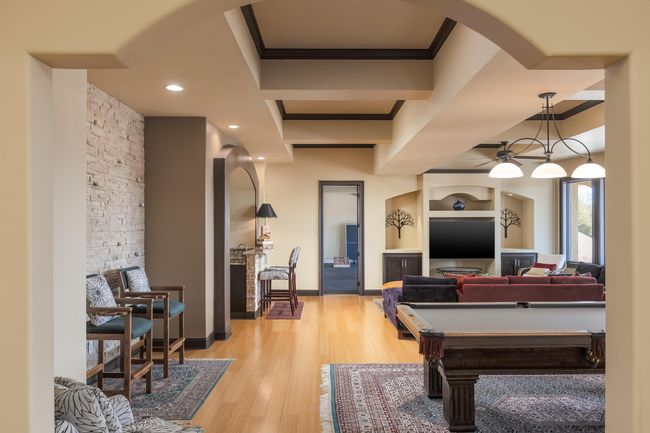 Terrace Level Den, Beverage Center, Entertainment, and walkout to Lower Level patios | Image 84