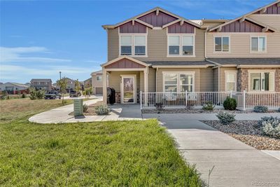 6375 White Wolf Point, Townhouse with 3 bedrooms, 2 bathrooms and 2 parking in Colorado Springs CO | Image 1